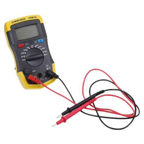 New plastic xc6013l capacitance meter,yellow for sale
