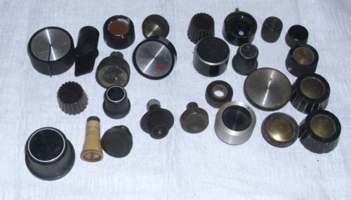 Lot of 26 knobs knob various used.