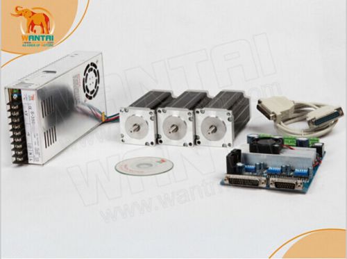 Us free!wantai 3axis nema23 stepper motor 57bygh627 270oz-in&amp;driver board&amp;power for sale