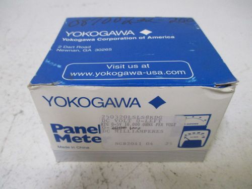 YOKOGAWA 250320LSLS8KDG PANEL METER 0-1000 *NEW IN A BOX*