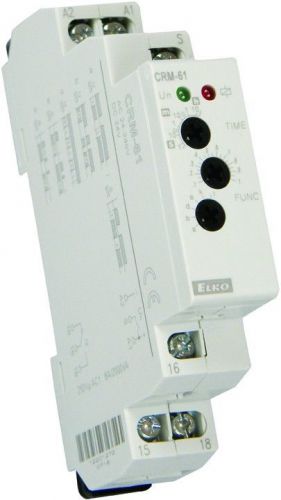 Elko ep crm-61/ uni  multi-function time relay ac 24-240v (50-60hz) dc 24v for sale