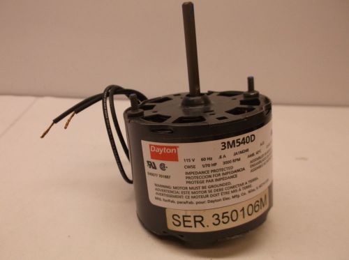 New 1/70 HP HVAC Motor Shaded Pole 3000 RPM 115 Voltage FREE SHIP (D18)