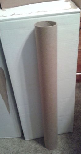 6 heavy duty cardboard tubes 3&#034; x 30&#034;