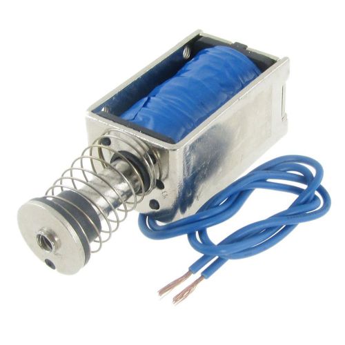 Push Type Open Frame Electric Solenoid Electromagnet DC 12V 400mA