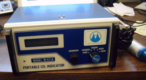 CEA INSTRUMENTS PORTABLE CARBON DIOXIDE INDICATOR RI-411A