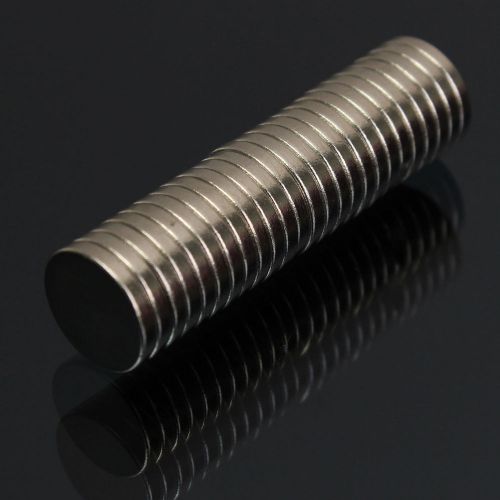 25pcs n52 12mm x 2mm neodymium strong round magnets rare earth cylinder magnets for sale