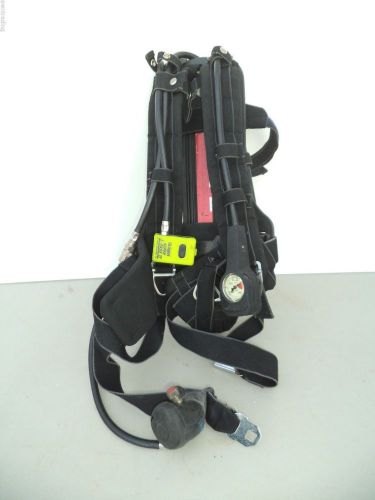 Drager Airboss Evolution SCBA Fire Fighter Air Pack Harness Breathing *NO MASK*