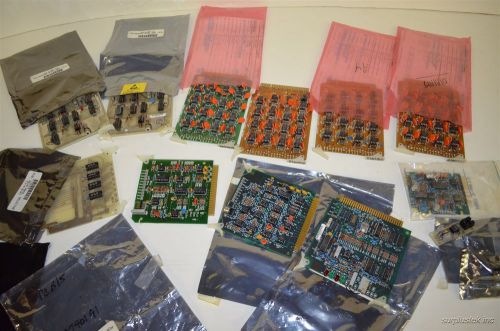 GCA 11pc bulk lot Semiconductor equip PCB control boards