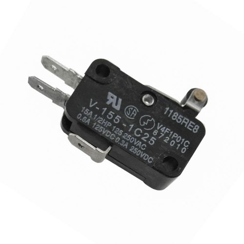 5 pc OMRON V-155-1C25 Short Hinge Roller Lever Miniature Basic Micro Switch SPDT