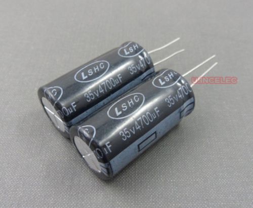 4700uf 35v electrolytic capacitor 2000hours 105degc ls x5pcs for sale
