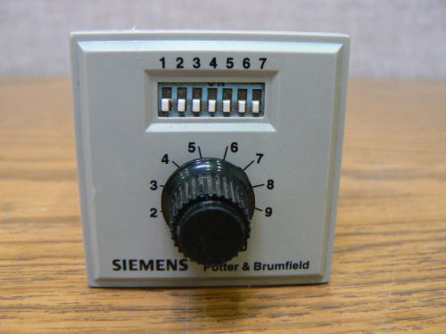Potter &amp; Brumfield Siemens Programmable Timer CNS-35-96  0.1 sec-100 min 10A 277