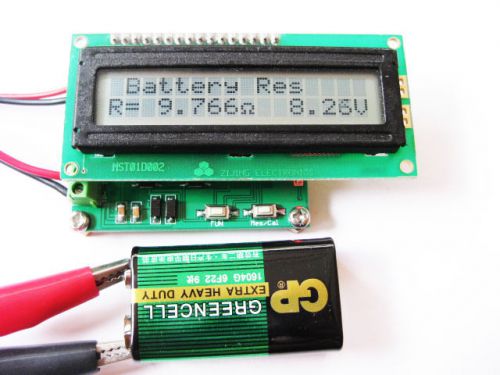 Battery internal resistance tester + ESR + Milliohmmeter ESR capacitor line dete