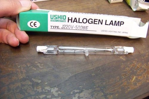 new Ushio 1000736 - J220V-500WE 400 599 watt Double Ended Halogen Light Bulb