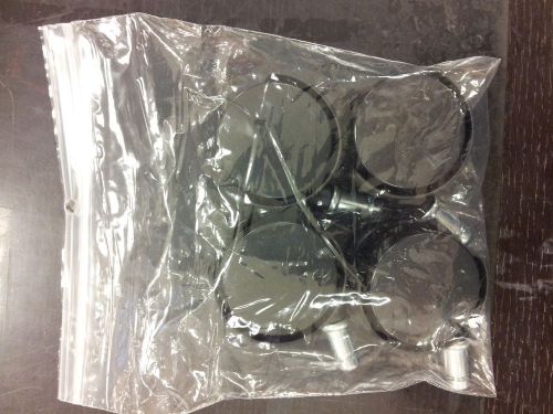 SET OF 4 UNITS 2-1/4&#034; PLASTIC SWIVEL CASTERS FOR OFFICE CHAIRS