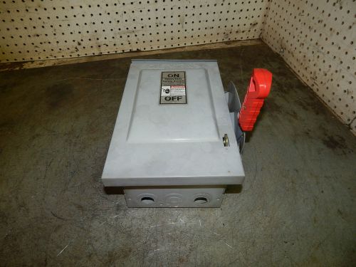 Siemens HNF361R Non-Fusible Rainproof Safety Switch 30 Amp 600 VAC
