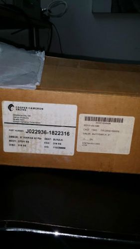 J022936-1822316 valve, butterfly 5&#034; cooper cameron for sale