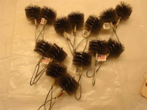 LOT OF 14 PROSELECT PS0653, 2 1/2&#034; FITTING BRUSHES, 2 PLY WIRE LOOP HANDLE NEW