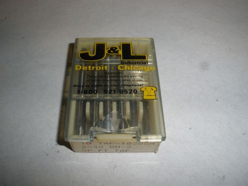 NOS J&amp;L 6-40 NF HS GH-2 spiral point 2 flute plug tap USA made