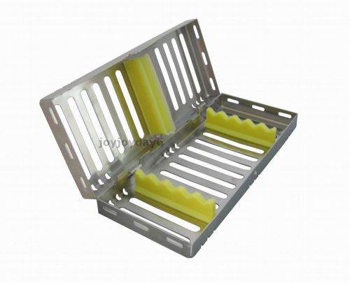 Dental Sterilization Cassette Rack Tray Box for 5 Pcs Surgical Instruments joy