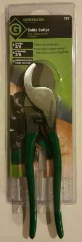 Greenlee cable cutter 727 cutters for sale