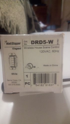 Watt Stopper DRD5-W WIRELESS HOUSE SCENE CONTROL 120VAC, 60 Hz