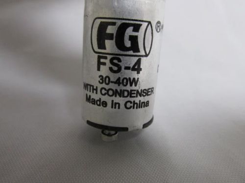 NEW NIB FG FS-4 Flourescent Starter Condenser 4W-6W-8W