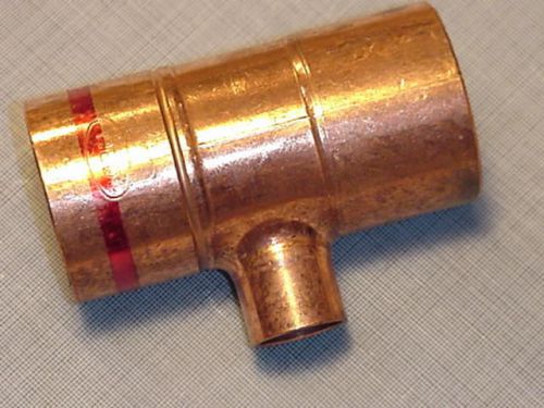 Bell &amp; Gossett 10822 Redline Copper Monoflo Fitting 1 1/4 &#034;x 1 1/4&#034; x 1/2 &#034;