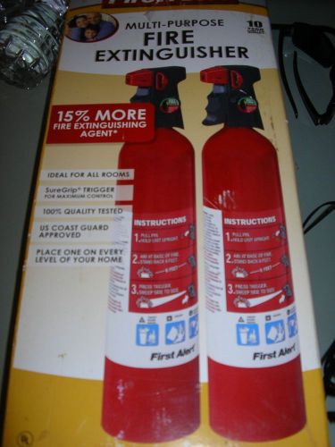 First Alert fire extinguishers  2 pack New