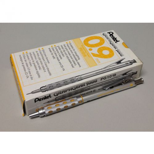 Pentel Graph Gear 1000 PG1019 0.9mm Mechanical Pencil Bulk Pack (12pcs)