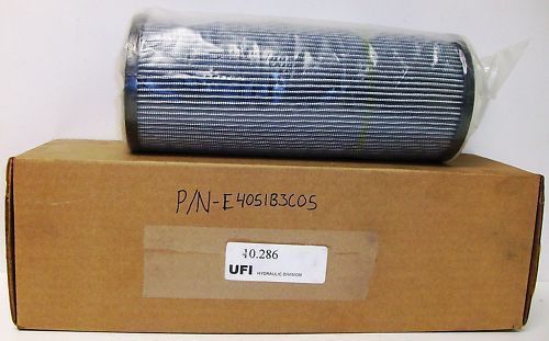 Ufi 10.286 doe pressure line cartridge e4051b3c03 fiberglass filter  nib for sale