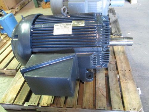 SIEMENS -ALLIS 150HP ELECTRIC MOTOR 3PH 1785:RPM 445T:FR 460V  MOD#124 REBUIT