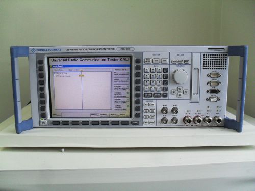 Used R&amp;S Universal Radio Communication Tester CMU200 FMR5/AMD K6-2/256MB, FedEx