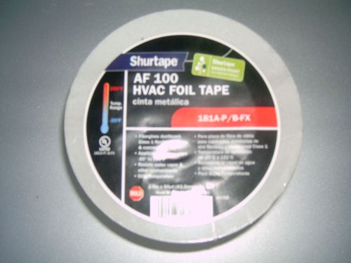 Shurtape HVAC Foil Tape AF 100 UL Listed 25TF 2.5&#034; x 60yd 181A-P/B-FX