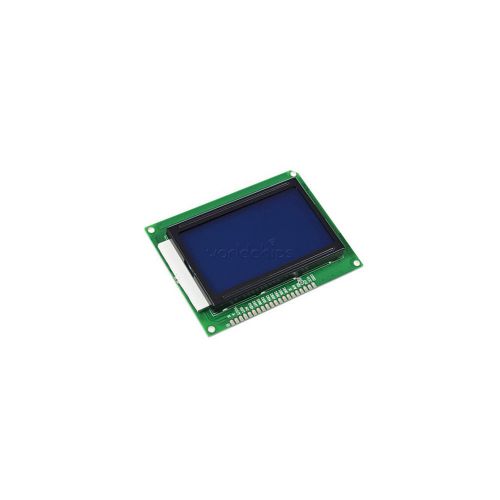 5V LCD Display Module 128x64 Dots Graphic Matrix LCD 12864 Blue Backlight New