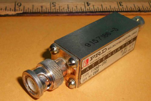 11000S2 PRD ELECTRONICS ATTENUATOR ALT PN:9157186-3  AGE TARNISHED NEW OLD STOCK