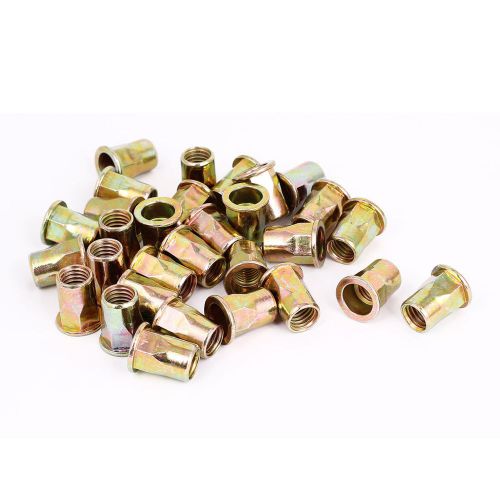 30 pcs m12 countersunk head half hex body blind rivet nuts nutserts fasteners for sale