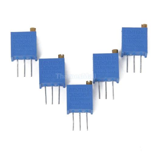 5pcs 20K ohms 3296W-203 Trimmer Trim Pot Resistor Potentiometers for DIY Kits
