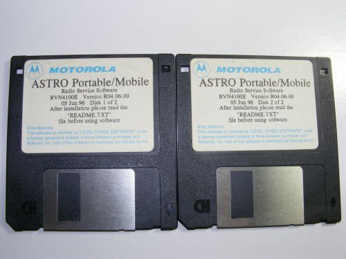 Motorola ASTRO Portable/Mobile  RVN4100E  Radio Service Software RSS