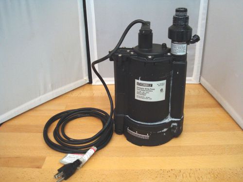 Everbilt 1/3 HP Electric Utility Submersible Pump 1920 GPH 1000-026-578 UT03301