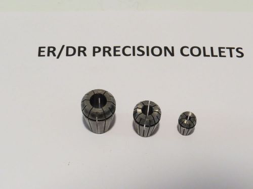 ER-40   DR-40  PRECSION COLLET 3/8&#034;  DIAMETER - USED - GOOD CONDITION