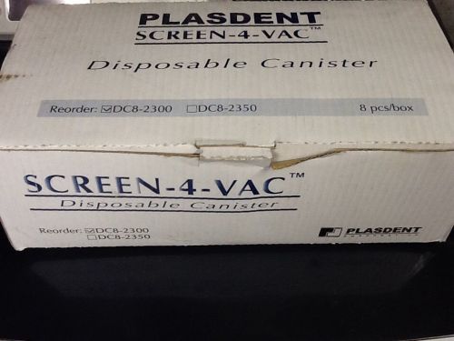 Plasdent evac - trap disposable dental suction traps / filters dc8-2300 for sale