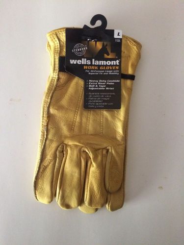 New Wells Lamont 1132L Work Gloves