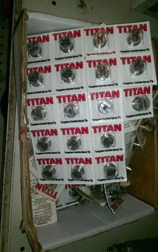 120-titan spray tips,misc sizes