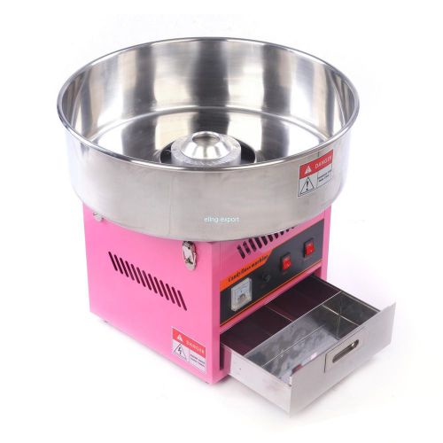 Heavy duty commercial 950w electric cotton candy machine floss maker party pink for sale