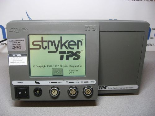 Stryker TPS Console 5100-1 v3.3 control for drill, shaver, driver, endo 1473