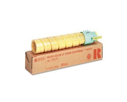 NEW Ricoh Type 145 Yellow OEM Toner Cartridge - 15,000 Pages (888309)