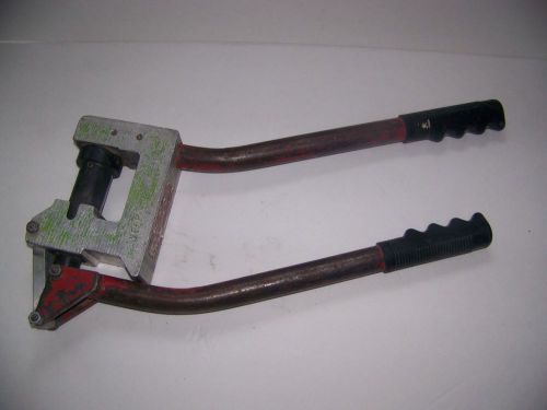 Vintage steel stud Puncher 1- 1/4&#034; Diameter Ensely