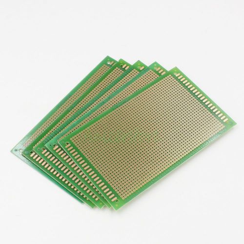5pcs 90mm x 150mm Soldering PCB Glass Fiber Heat Resistant Printed Circuit Board