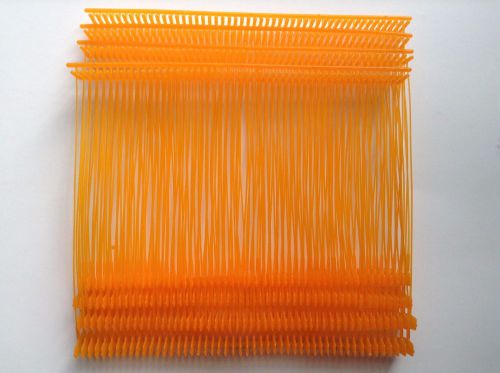 500pcs 3&#034; Orange Standard Tag Pins Regular Tag Barbs Tagging Gun Fasteners