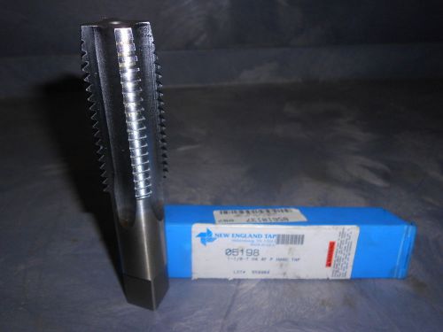 New england tap 1-1/8&#034;-7 nc gh4 hss 4f 2-9/16&#034; x 5-7/16&#034; plug tap for sale